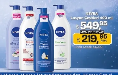 Nivea Losyon Çeşitleri 400 Ml