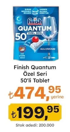 Finish Quantum Özel Seri 50'Li Tablet