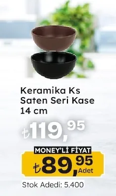 Keramika Ks Saten Seri Kase 14 Cm