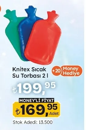 Knitex Sıcak Su Torbası 2 L