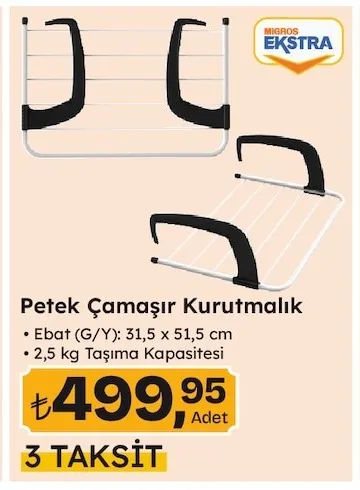 Petek Çamaşır Kurutmalık