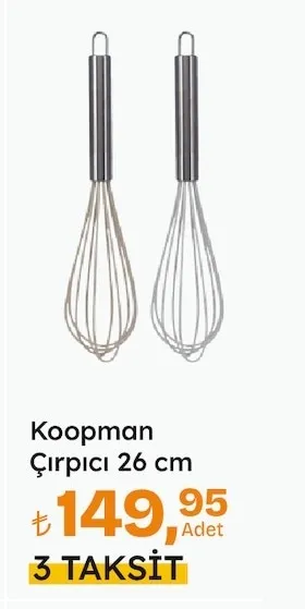 Koopman Çırpıcı 26 Cm