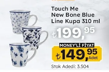 Touch Me New Bone Blue Line Kupa 310 Ml
