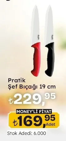 Pratik Şef Bıçağı 19 Cm