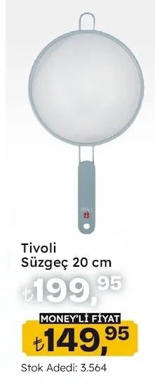 Tivoli Süzgeç 20 Cm