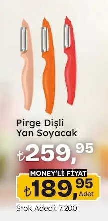 Pirge Dişli Yan Soyacak