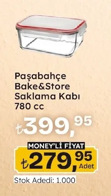 Paşabahçe Bake&Store Saklama Kabı 780 Cc