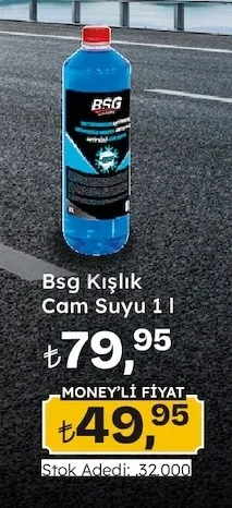 Bsg Kışlık Cam Suyu 1 L