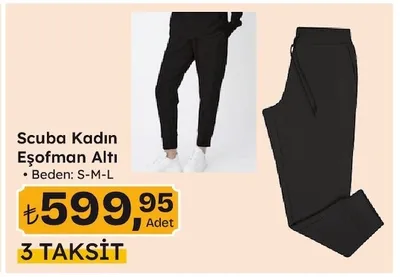 Scuba Kadın Eşofman Altı