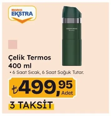 Çelik Termos 400 Ml