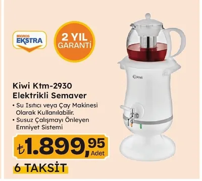 Kiwi Ktm-2930 Elektrikli Semaver