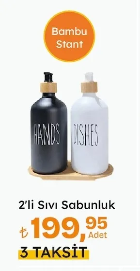 2'Li Sıvı Sabunluk