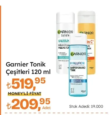 Garnier Tonik Çeşitleri 120 Ml