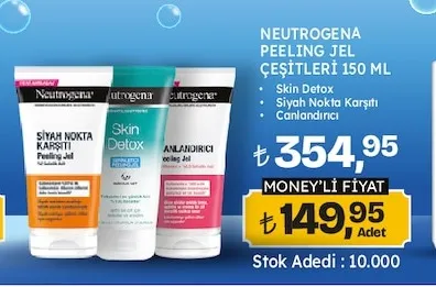 Neutrogena Peeling Jel Çeşitleri 150 Ml