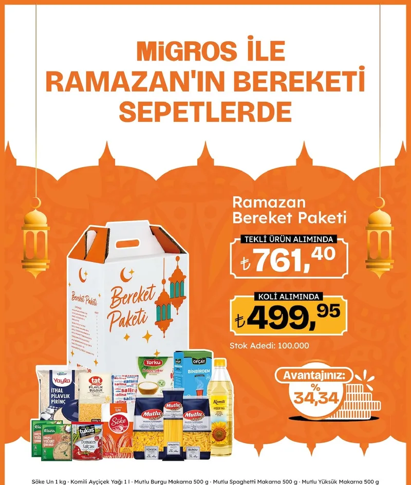 Ramazan Bereket Paketi