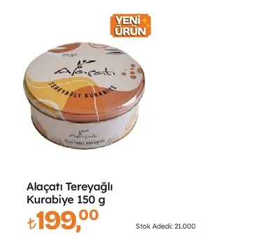 Alaçatı Tereyağlı Kurabiye 150 G