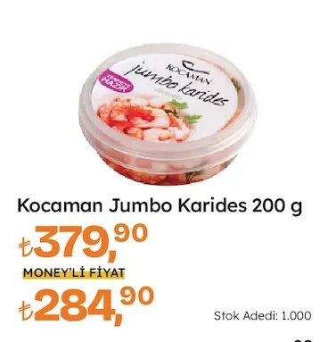 Kocaman Jumbo Karides 200 G