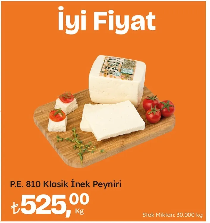P.E. 810 Klasik İnek Peyniri