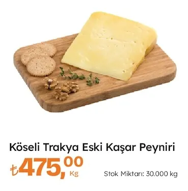 Köseli̇ Trakya Eski̇ Kaşar Peyniri̇