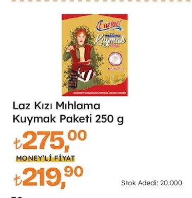 Laz Kızı Mıhlama Kuymak Paketi 250 G