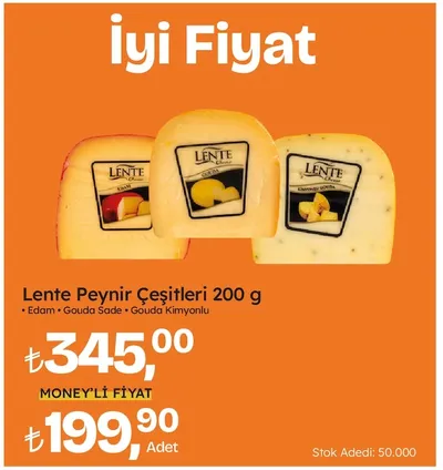 Lente Peynir Çeşitleri 200 G