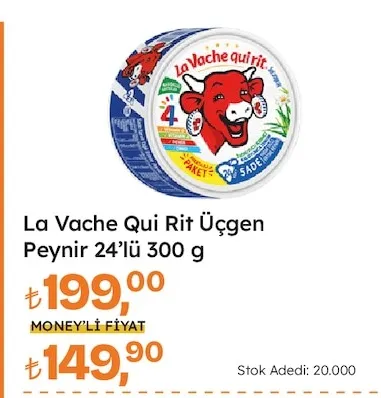 La Vache Qui Rit Üçgen Peynir 24'Lü 300 G