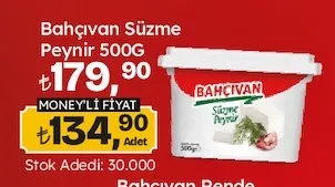 Bahçıvan Süzme Peynir 500G