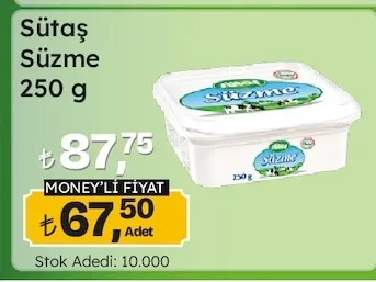 Sütaş Süzme 250 G