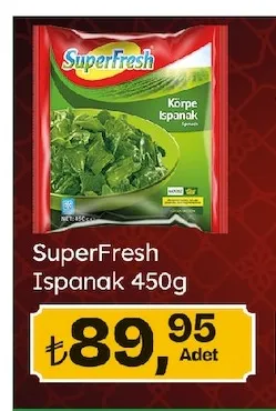 Superfresh Ispanak 450G