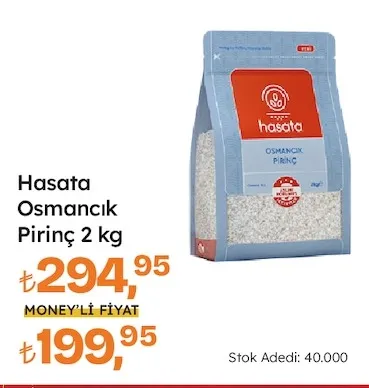 Hasata Osmancık Pirinç 2 Kg
