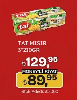 Tat Mısır 3*210Gr