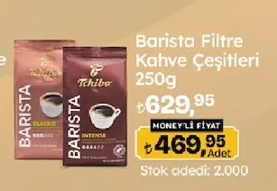 Tchibo Barista Filtre Kahve Çeşitleri 250G