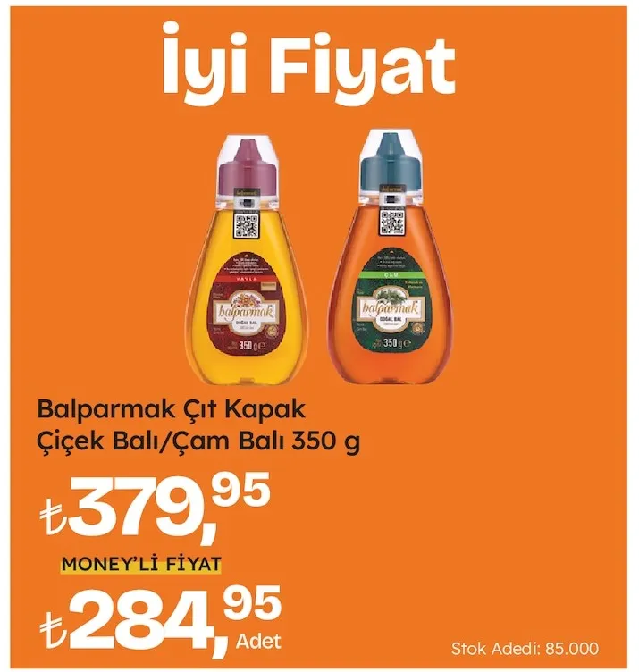 Balparmak Çıt Kapak Çiçek Balı/Çam Balı 350 G