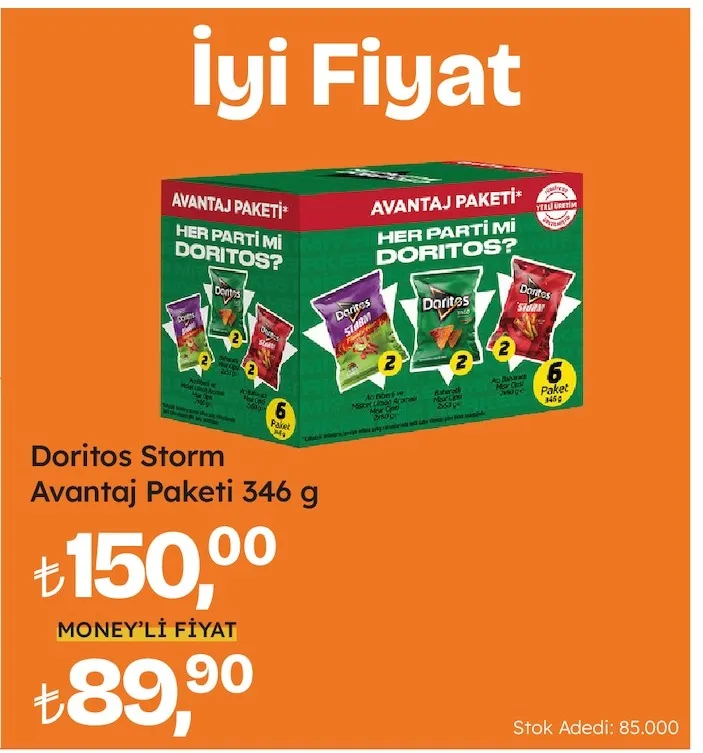 Doritos Storm Avantaj Paketi 346 G