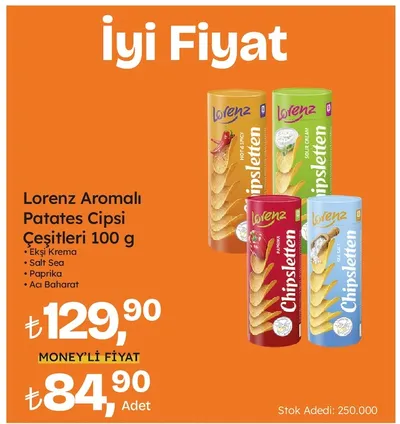 Lorenz Aromalı Patates Cipsi Çeşitleri 100 G