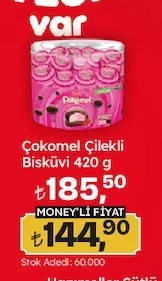 Çokomel Çilekli Bisküvi 420 G
