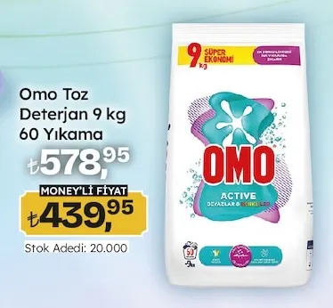 Omo Toz Deterjan 9 Kg