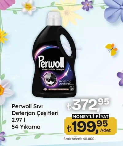 Perwoll Sıvı Deterjan Çeşitleri 2.97 L