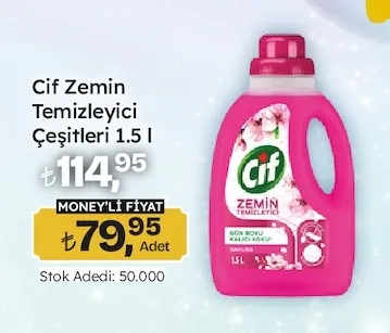 Cif Zemin Temizleyici Çeşitleri 1.5 L