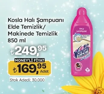 Kosla Halı Şampuanı Elde Temizlik/Makinede Temizlik 850 Ml