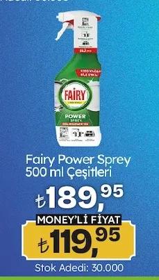 Fairy Power Sprey 500 Ml Çeşitleri
