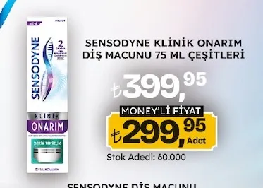 Sensodyne Klinik Onarım Diş Macunu 75 Ml Çeşitleri