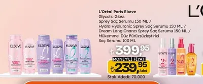 L'Oréal Paris Elseve Glycolic Gloss Sprey Saç Serumu 150 Ml