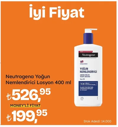 Neutrogena Yoğun Nemlendirici Losyon 400 Ml