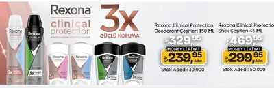 Rexona Clinical Protection Deodorant Çeşitleri 150 Ml