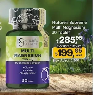 Nature'S Supreme Multi Magnesium 30 Tablet