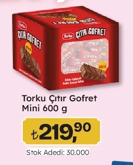 Torku Çıtır Gofret Mini 600 G