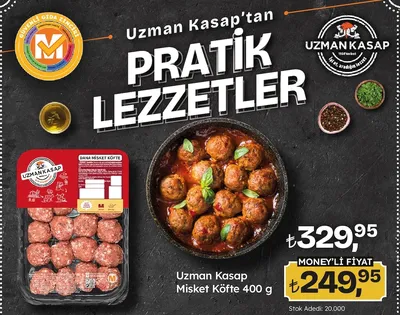 Uzman Kasap Misket Köfte 400 G