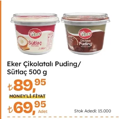 Eker Çikolatalı Puding/Sütlaç 500 G