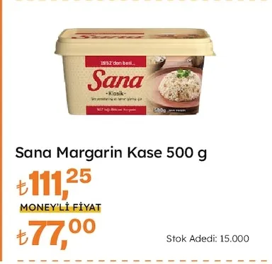 Sana Margarin Kase 500 G